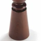 Tavolino lampada con piano decoro in ottone, diametro 45 cm, Sanni Viadurini