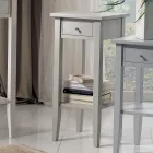 Tavolino Quadrato con Ripiano Quadrato in Diverse Altezze Made in Italy - Apus Viadurini