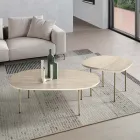 Tavolino Sagomato in Mdf Disponibile in Due Misure e Più Colori - Navis Viadurini