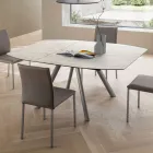 Tavolo a Botte Allungabile a 170 cm in HPL Stratificato - Convivio Viadurini