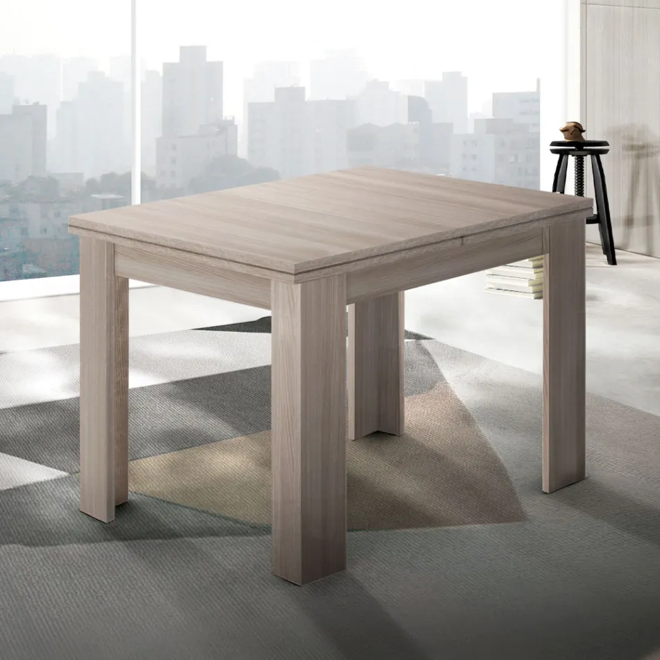 Tavolo Allungabile a 180 cm in Legno Sostenibile - Perro Viadurini