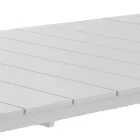 Tavolo Allungabile a 281 cm in Alluminio con Piano a Doghe - Specifico Viadurini