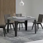 Tavolo Allungabile a 284 cm in Diverse Misure e Finiture Made in Italy - Spiaggia Viadurini