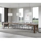 Tavolo Allungabile a 440 cm Disponibile in Diverse Finiture - Montagna Viadurini