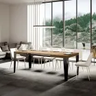 Tavolo Allungabile a 440 cm in Diverse Misure e Finiture Made in Italy - Spiaggia Viadurini