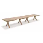 Tavolo Allungabile, con Piano in Legno Nobilitato - Atessa Viadurini