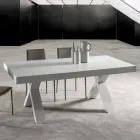 Tavolo Allungabile, con Piano in Legno Nobilitato - Atessa Viadurini