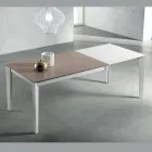 Tavolo Allungabile con Piano in Vetroceramica Fokos Terra - Anice Viadurini