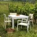 Tavolo Allungabile da Giardino Realizzato Interamente in Alluminio - Foglio