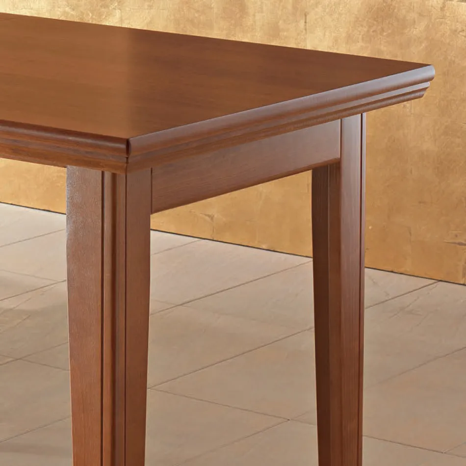 Tavolo Allungabile da Pranzo a 380 cm in Legno Design 14 Posti - Marzena Viadurini