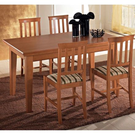 Tavolo Allungabile da Pranzo a 380 cm in Legno Design 14 Posti - Marzena Viadurini