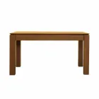 Tavolo allungabile design in rovere massello, made in Italy, Frank Viadurini