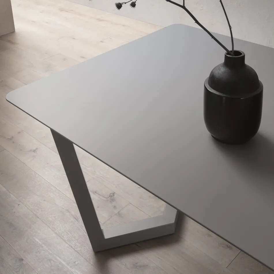 Tavolo Allungabile Fino 300 cm in Fenix Stratificato Made in Italy - Bastiano Viadurini
