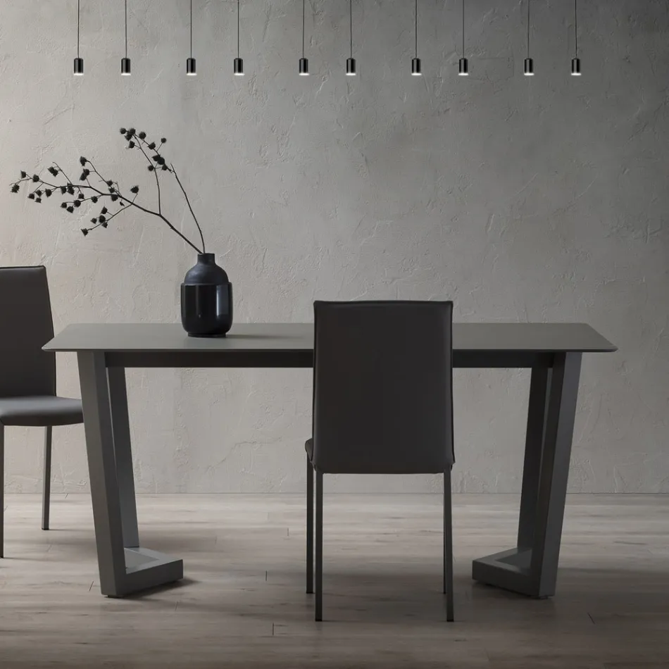 Tavolo Allungabile Fino 300 cm in Fenix Stratificato Made in Italy - Bastiano Viadurini