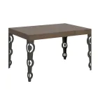 Tavolo Allungabile Fino 4 mt in Legno Nobilitato e Ferro Made in Italy – Marella Viadurini