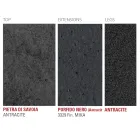 Tavolo Allungabile Fino a 240 cm con Piano in Laminam Made in Italy - Maltese Viadurini