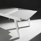 Tavolo Allungabile fino a 240 cm in Legno Laccato Made in Italy - Adrienne Viadurini