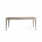 Tavolo allungabile in legno noce grigio naturale design moderno Matis Viadurini