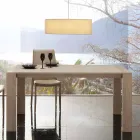Tavolo allungabile in nobilitato e mdf moderno Jesi Viadurini