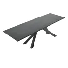 Tavolo Allungabile Moderno con Piano in Legno Laminato Made in Italy – Settimmio Viadurini