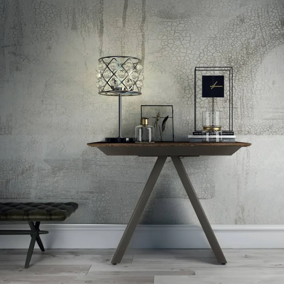 Tavolo Consolle Allungabile fino a 325 cm in Laminato Made in Italy – Dalmata Viadurini