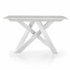 Tavolo Consolle Allungabile fino a 325 cm in Melaminico Made in Italy – Settimmio Viadurini