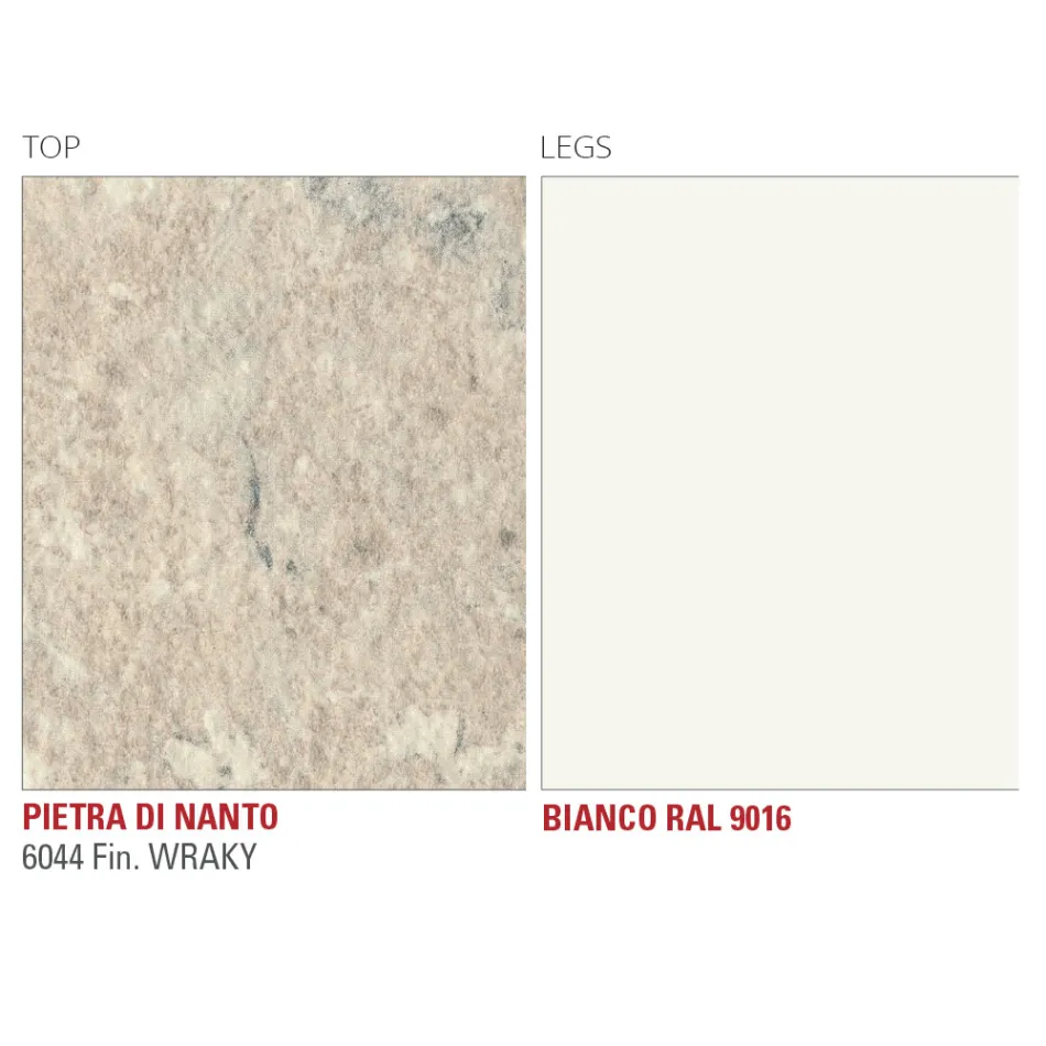 Tavolo Cucina Allungabile Fino a 240 cm in Hpl Pregiato Made in Italy - Jupiter Viadurini