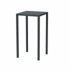 Tavolo da Bar Quadrato per Esterno in Metallo Verniciato Made in Italy - Cuba Viadurini