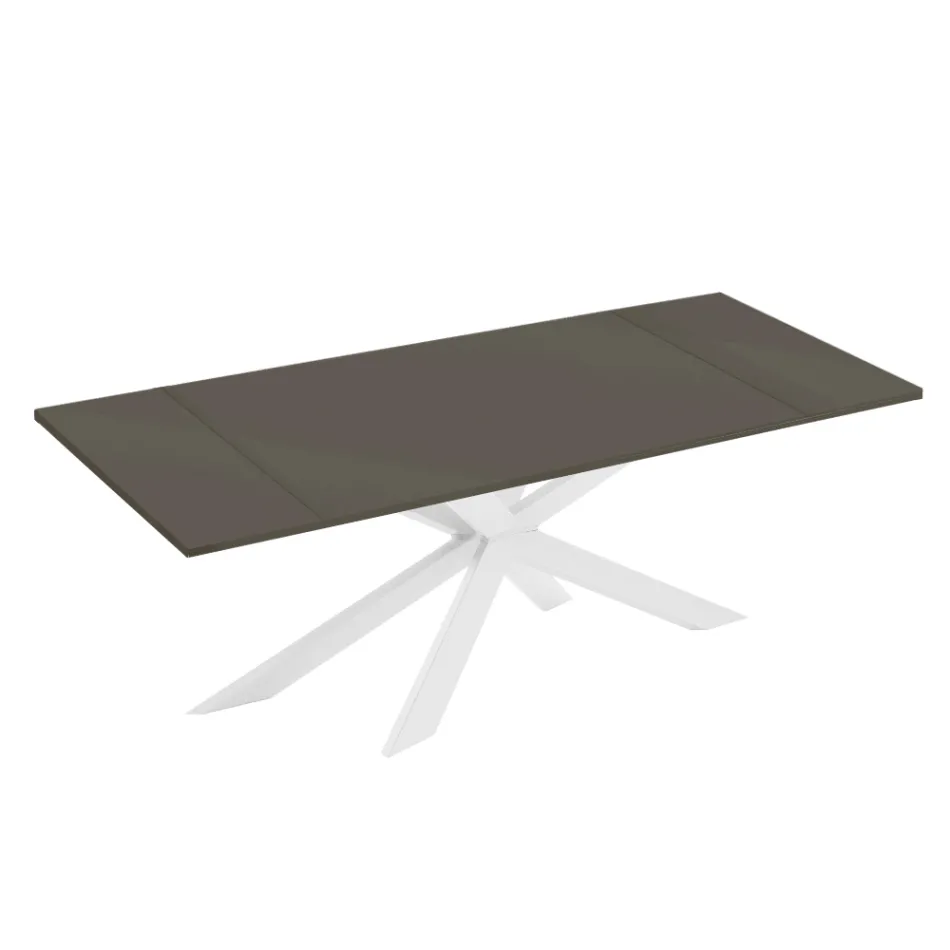 Tavolo da Cucina in Fenix Allungabile Fino a 300 cm Made in Italy - Grotta Viadurini