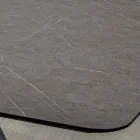 Tavolo da Cucina in Hpl con Base in Metallo Antracite Made in Italy - Aresto Viadurini