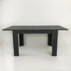Tavolo da Pranzo Allungabile a 170 cm Design in Legno Sostenibile - Perro Viadurini