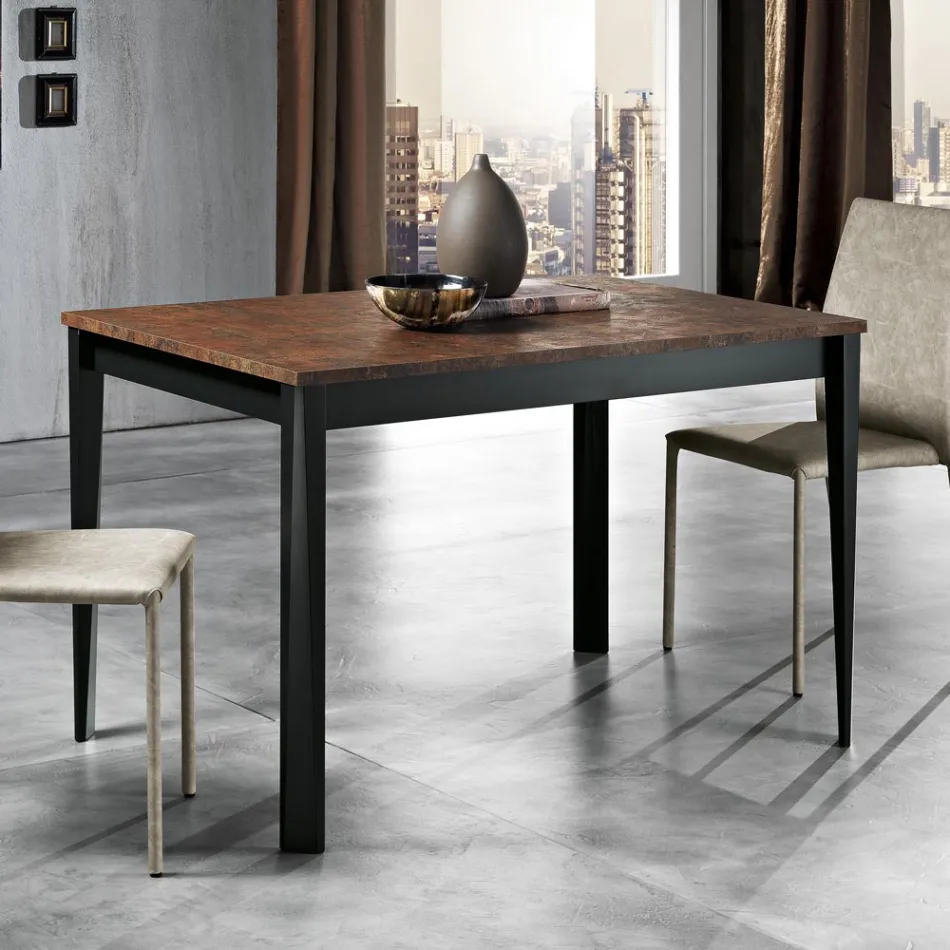 Tavolo da Pranzo Allungabile a 180 cm in Faggio Made in Italy - Otiello Viadurini