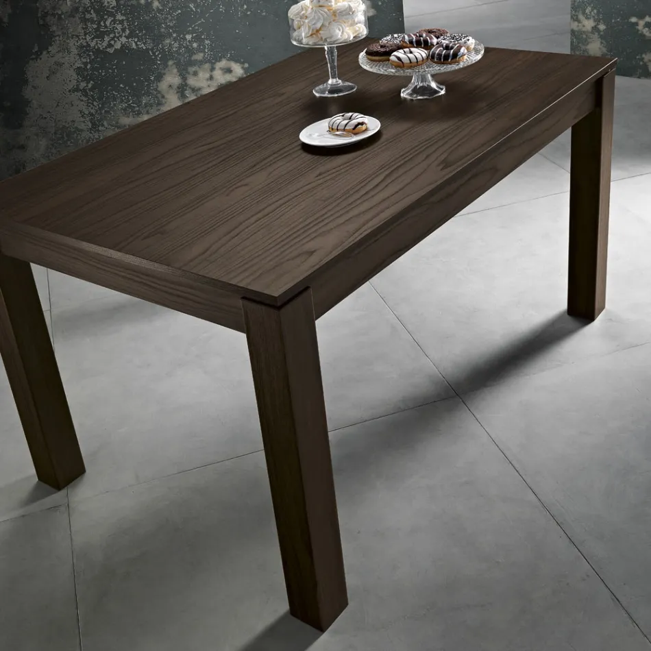 Tavolo da Pranzo Allungabile a 200 cm in Melaminico Made in Italy - Denis Viadurini