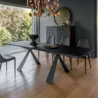 Tavolo da Pranzo Allungabile a 298 cm in Nobilitato Made in Italy - Fedemo Viadurini