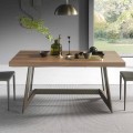 Tavolo da Pranzo Allungabile Fino a 160 cm in Legno Made in Italy - Eugenia