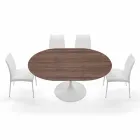 Tavolo da Pranzo Allungabile Fino a 170 cm in Laminato Made in Italy - Dollars Viadurini