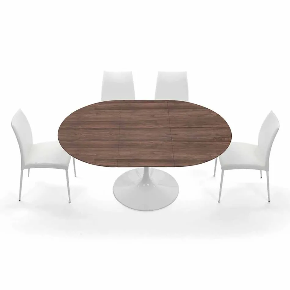 Tavolo da Pranzo Allungabile Fino a 170 cm in Laminato Made in Italy - Dollars Viadurini