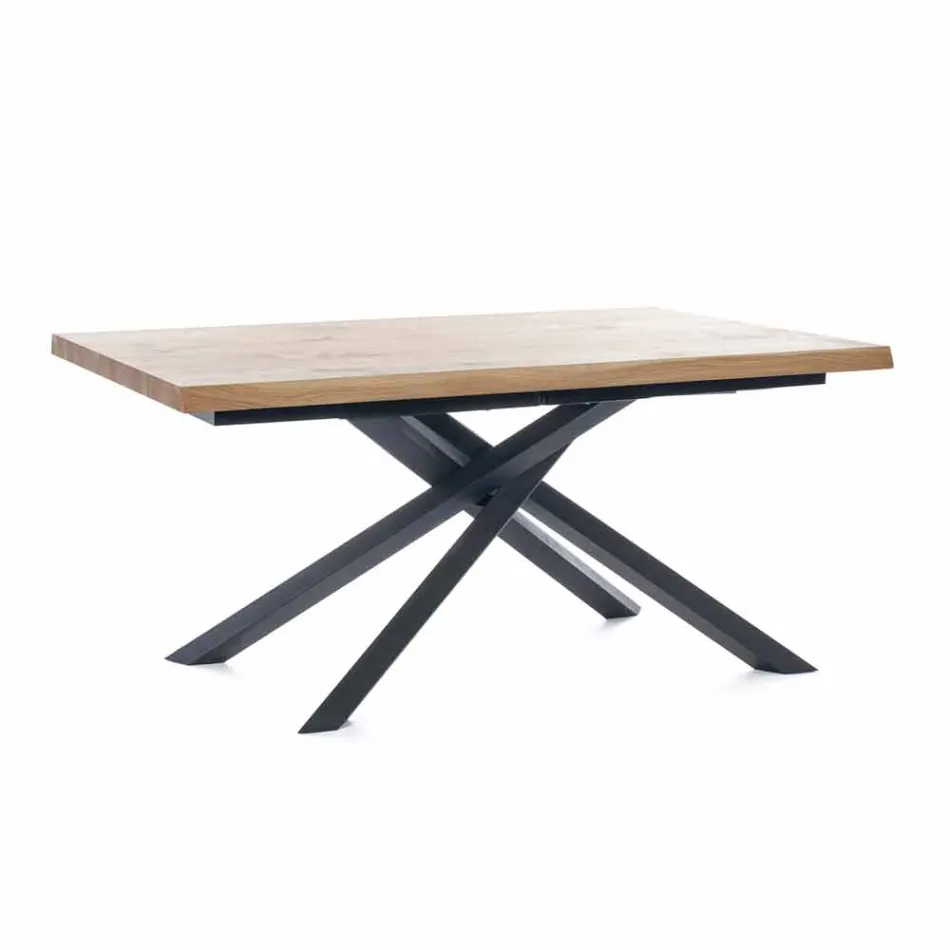 Tavolo da Pranzo Allungabile Fino a 240 cm in Legno Made in Italy - Xino Viadurini