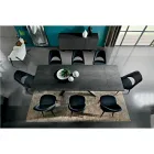 Tavolo da Pranzo Allungabile Fino a 278 cm in Laminam Made in Italy - Settimmio Viadurini