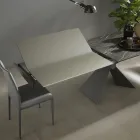 Tavolo da Pranzo Allungabile Fino a 298 cm in Ceramica Made in Italy - Anaconda Viadurini