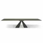 Tavolo da Pranzo Allungabile Fino a 300 cm in Fenix Made in Italy - Dalmata Viadurini