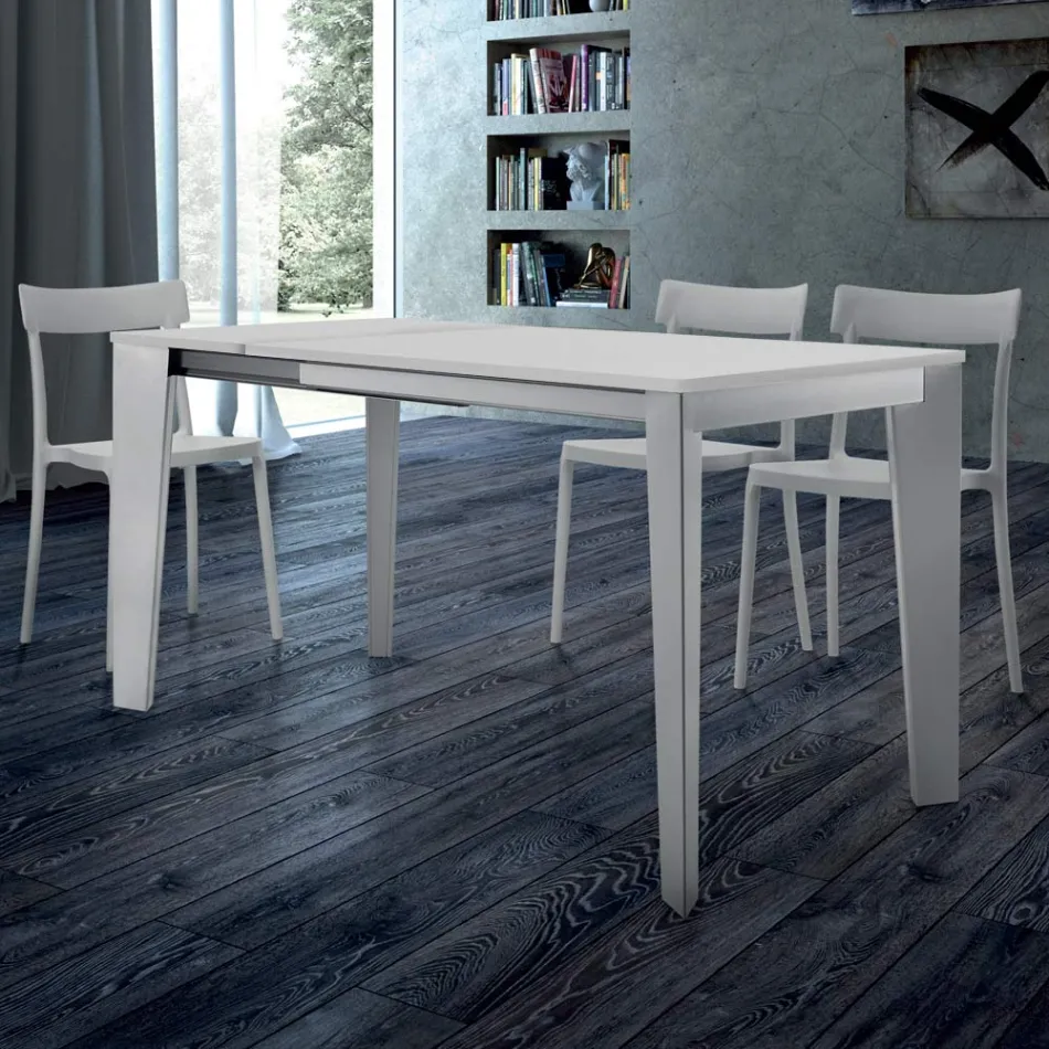Tavolo da Pranzo Allungabile fino a 310 cm in Melaminico Made in Italy – Settanta Viadurini