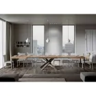 Tavolo da Pranzo Allungabile Fino a 440 cm di Design Made in Italy - Rally Viadurini