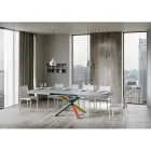 Tavolo da Pranzo Allungabile Fino a 440 cm Piano in Legno Made in Italy - Boan Viadurini