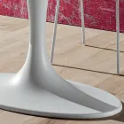 Tavolo da Pranzo con Piano Ovale in Multistrato Made in Italy - Brontolo Viadurini