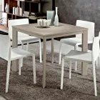 Tavolo da Pranzo in Fenix Allungabile Fino a 232 Made in Italy - Bavaria Viadurini