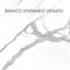 Tavolo da Pranzo in Gres Porcellanato e Metallo Made in Italy - Emilio Viadurini