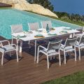 Tavolo da Pranzo per Esterni Allungabile Fino a 240 cm in Alluminio - Levanto