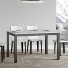 Tavolo Design con Piano in Legno Allungabile Fino a 440 cm Made in Italy - Foxy Viadurini