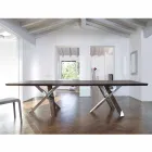 Tavolo di design moderno in legno 240x120cm made in Italy Tree Viadurini